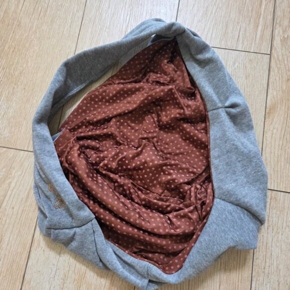 gray pet dog sling carrier - Picture 4 of 6